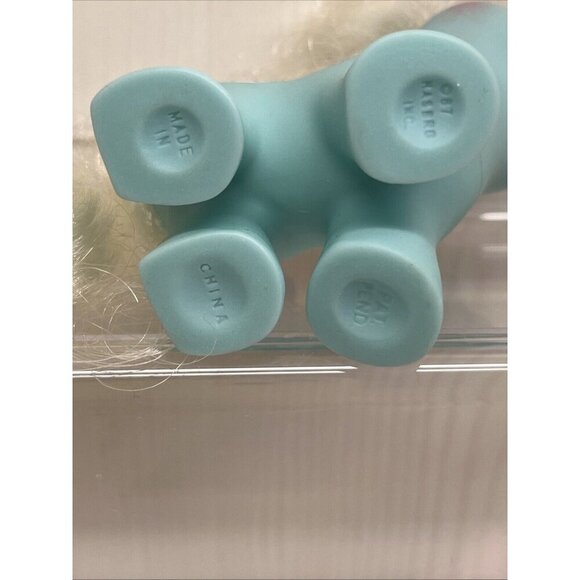 Vtge My Little Pony G1 Baby Wiggles Newborn Baby Ponies Aqua Unicorn COMPLETE - Picture 9 of 16